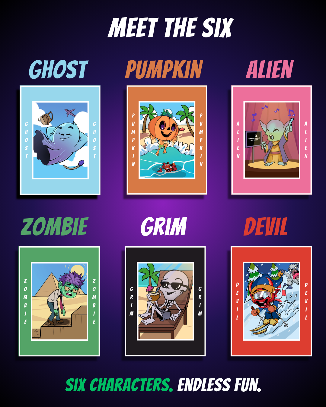 The Six Card Game - Holiday Version