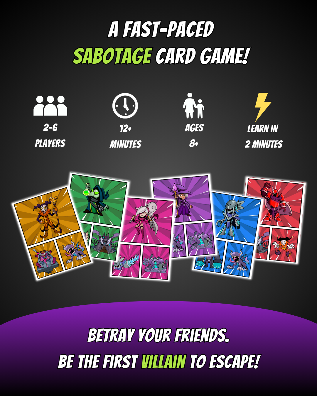 Villains Card Game