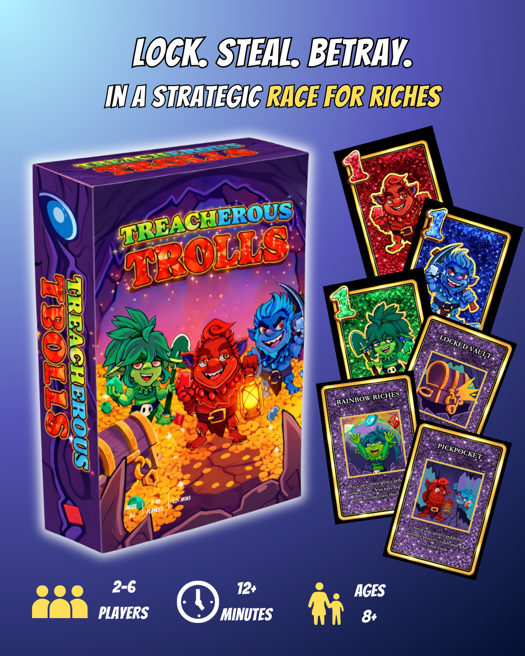 Treacherous Trolls Card Game