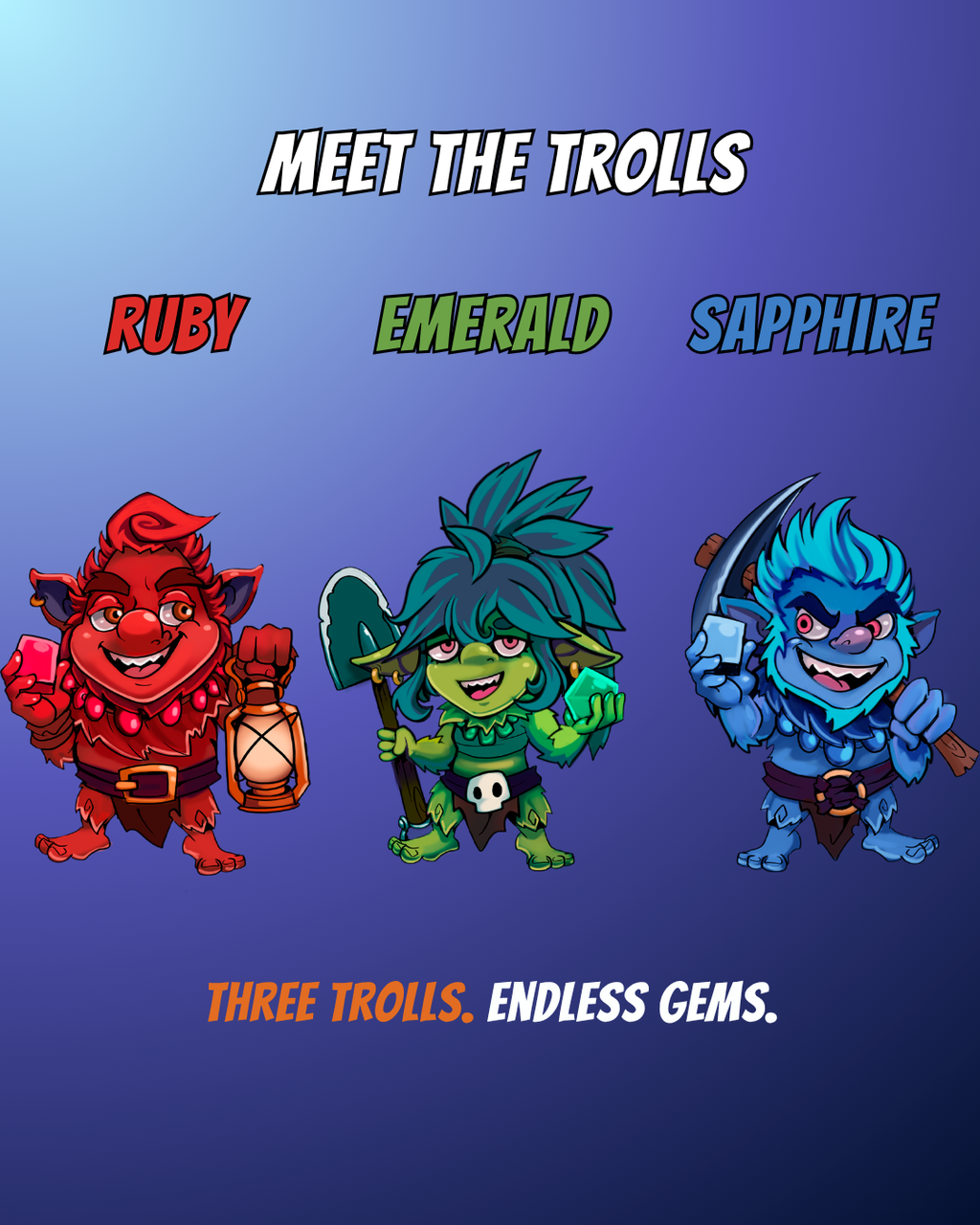 Treacherous Trolls Card Game