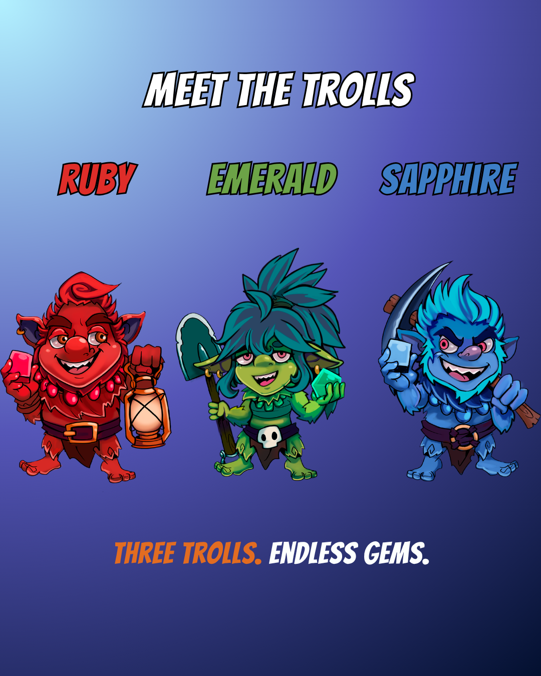 Treacherous Trolls Card Game