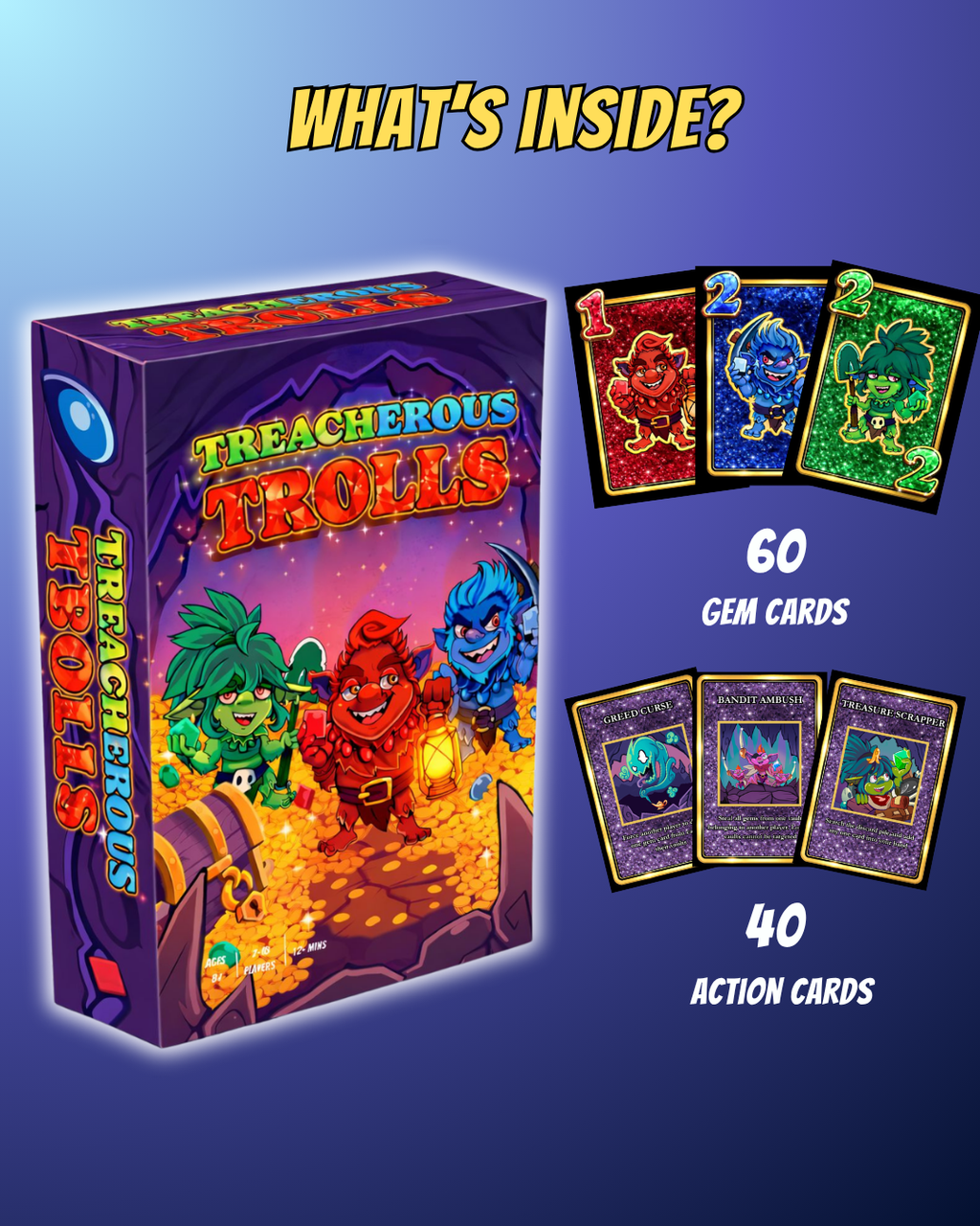 Treacherous Trolls Card Game