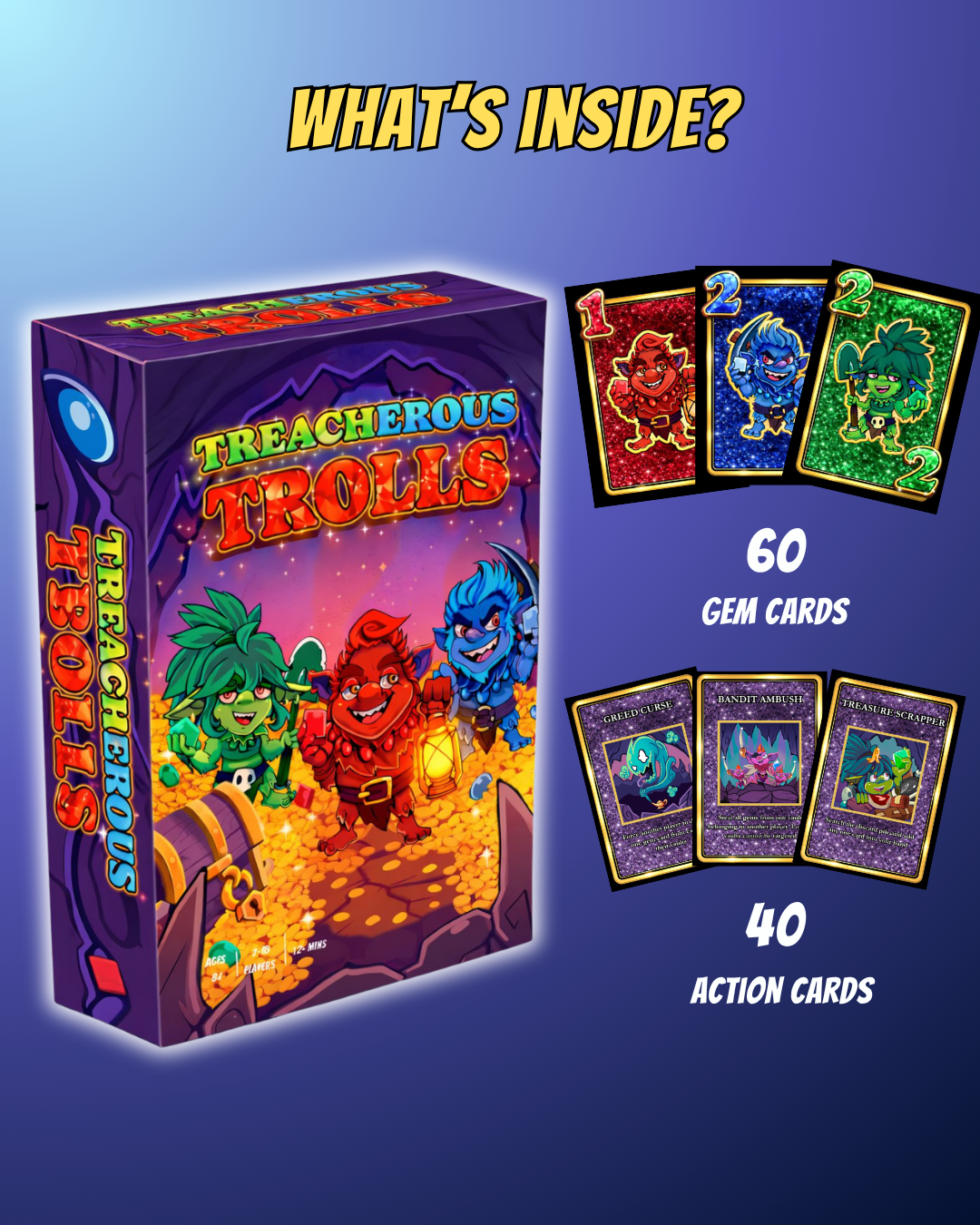 Treacherous Trolls Card Game