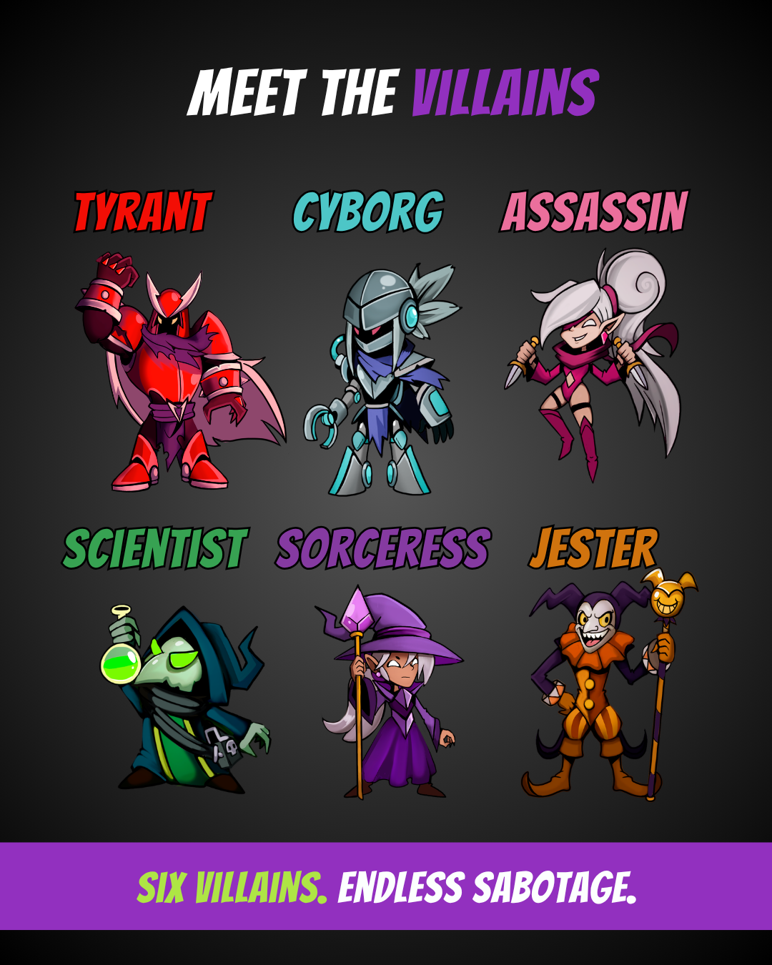 Villains Card Game