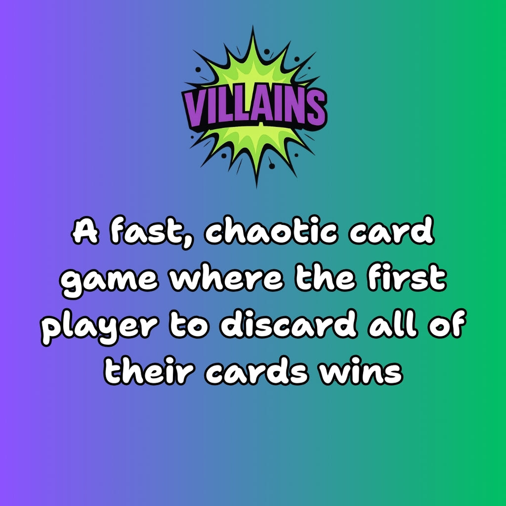 Villains Card Game