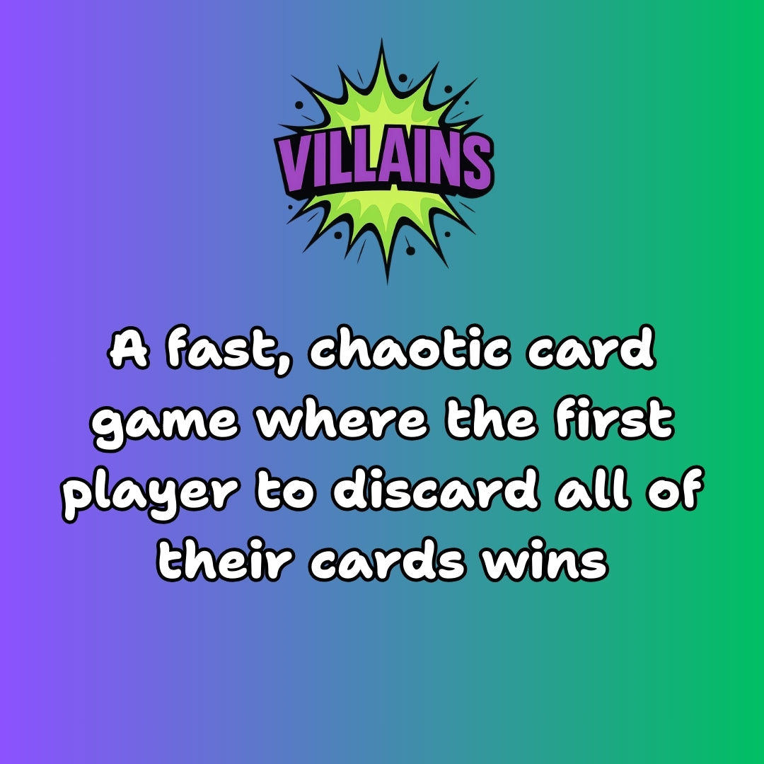 Villains Card Game